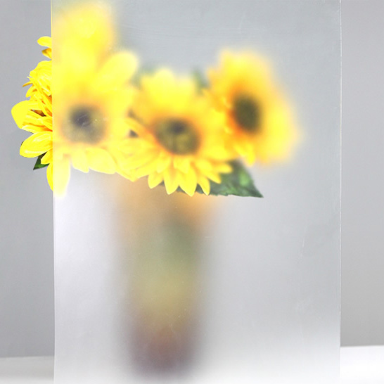 ACID ETCHED PATTERN GLASS
