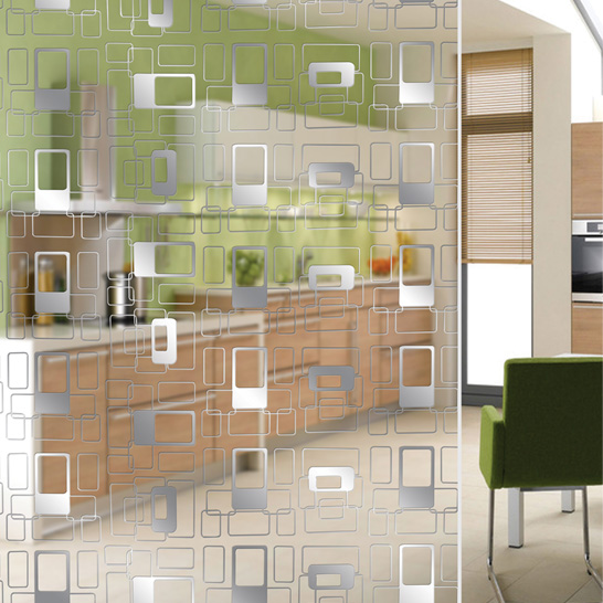 ACID ETCHED PATTERN GLASS